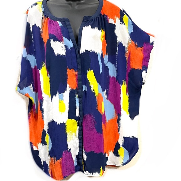 ❤️AVA & VIV Colorful Top❤️ - Picture 9 of 10